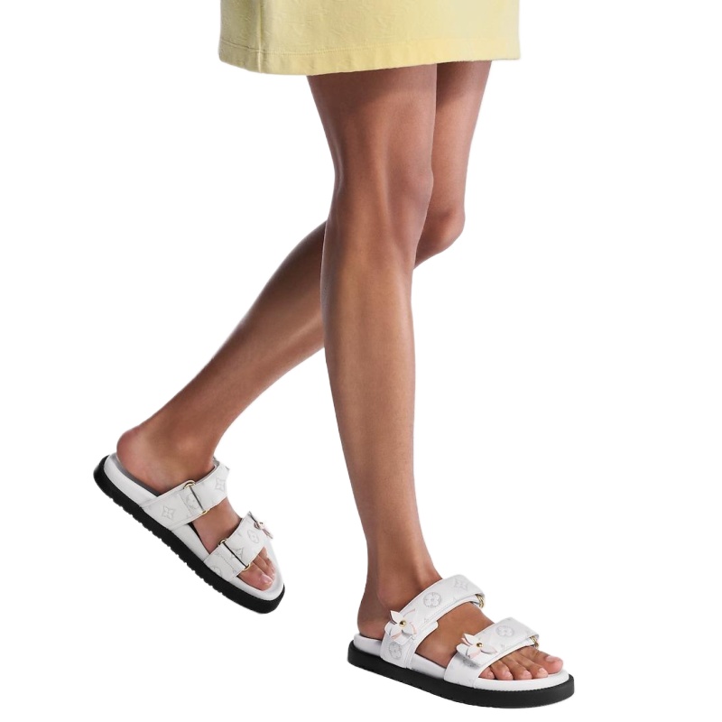 LV Sunset Flat Comfort Mule - Image 2